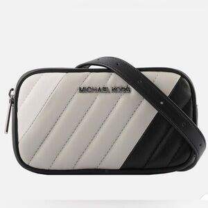 Michael Kors quilted leather belt bag